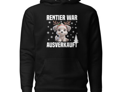 Rentier war ausverkauft Hund als Rudolph Unisex-Hoodie – Hoodies – klamottn.de Rentier war ausverkauft Hund als Rudolph Unisex-Hoodie – Hoodies – klamottn.de