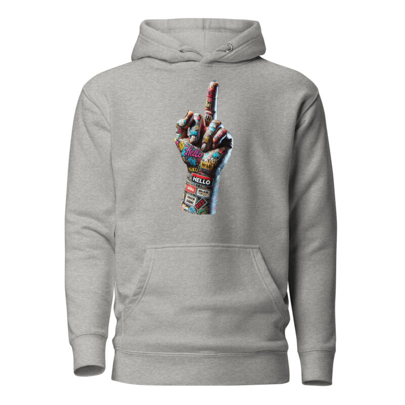 Urban Street Art Style Fick dich Fuck you Graffiti Hand Unisex-Hoodie – Hoodies – klamottn.de