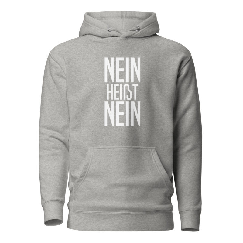Nein heißt Nein Unisex-Hoodie – Hoodies – klamottn.de