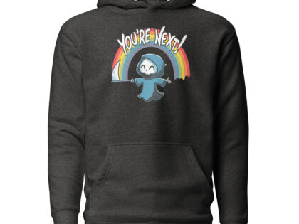 „You’re Next!“ Sensenmann Unisex-Hoodie – Hoodies – klamottn.de „You’re Next!“ Sensenmann Unisex-Hoodie – Hoodies – klamottn.de