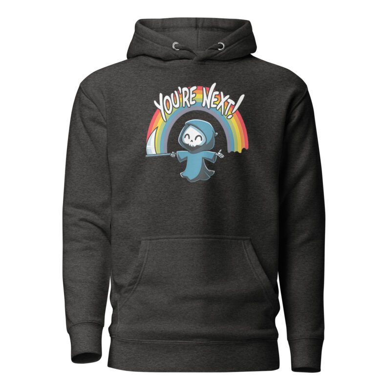 „You’re Next!“ Sensenmann Unisex-Hoodie