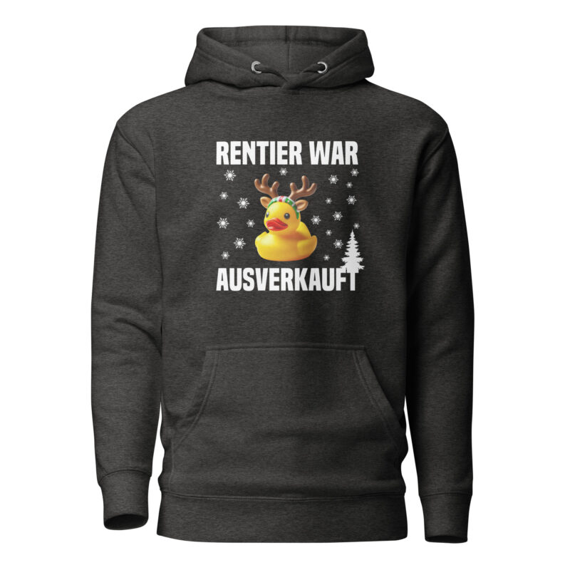 Rentier war ausverkauft Ente als Rudolph Unisex-Hoodie – Hoodies – klamottn.de