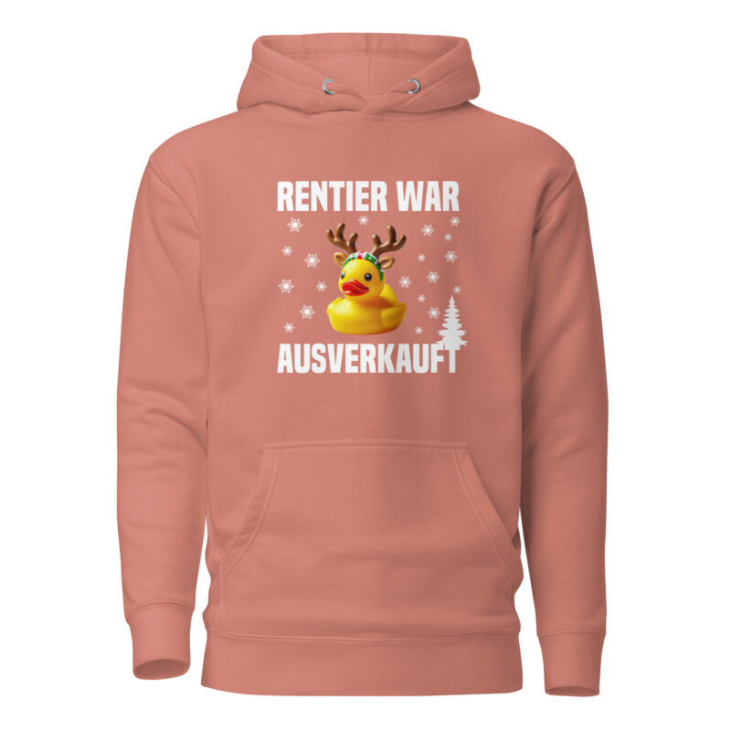 Rentier war ausverkauft Ente als Rudolph Unisex-Hoodie – Hoodies – klamottn.de