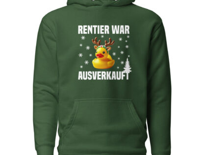 Rentier war ausverkauft Ente als Rudolph Unisex-Hoodie – Hoodies – klamottn.de Rentier war ausverkauft Ente als Rudolph Unisex-Hoodie – Hoodies – klamottn.de