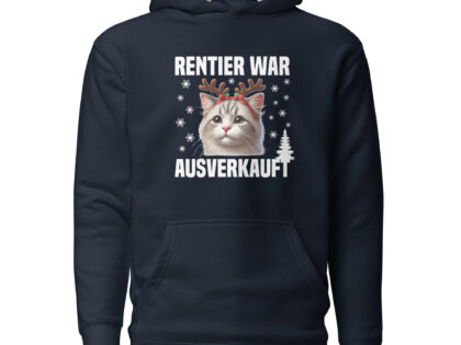 Rentier war ausverkauft Katze als Rudolph Unisex-Hoodie – Hoodies – klamottn.de Rentier war ausverkauft Katze als Rudolph Unisex-Hoodie – Hoodies – klamottn.de