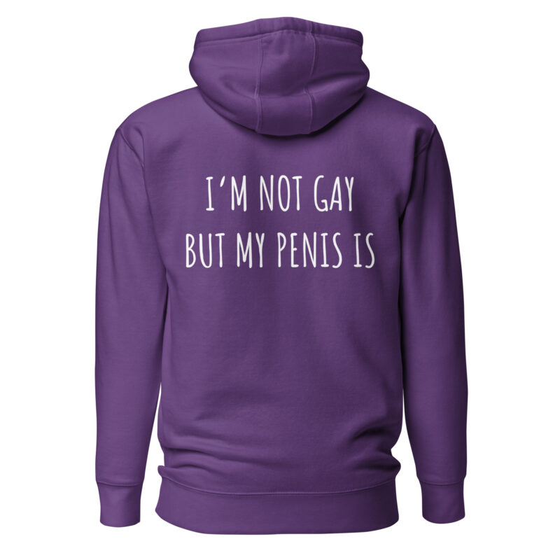 I’m Not Gay but My Penis Is Unisex-Hoodie