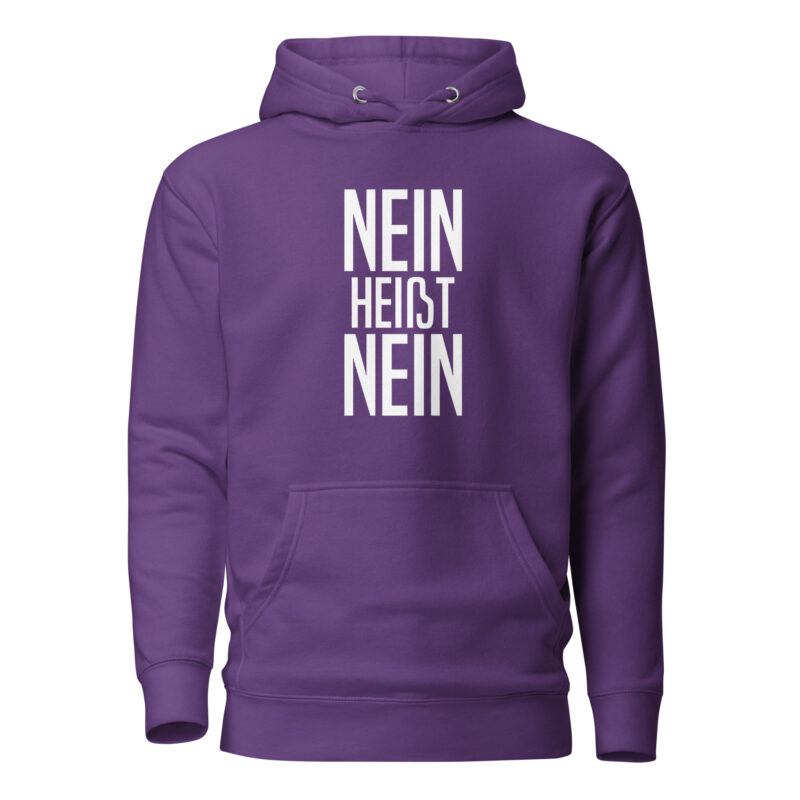 Nein heißt Nein Unisex-Hoodie – Hoodies – klamottn.de