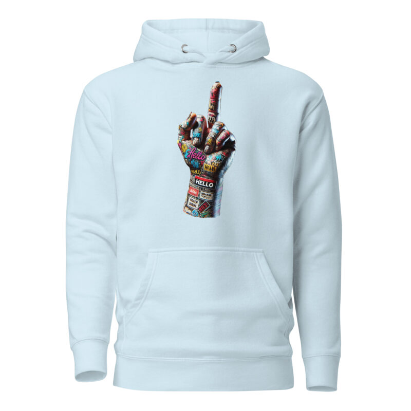 Urban Street Art Style Fick dich Fuck you Graffiti Hand Unisex-Hoodie – Hoodies – klamottn.de