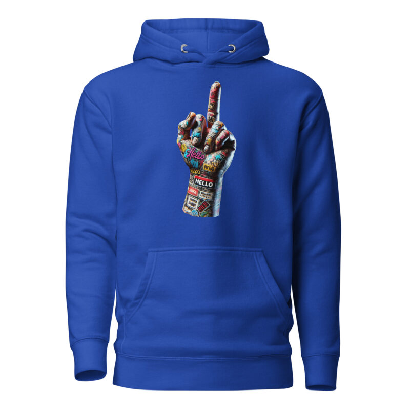 Urban Street Art Style Fick dich Fuck you Graffiti Hand Unisex-Hoodie – Hoodies – klamottn.de