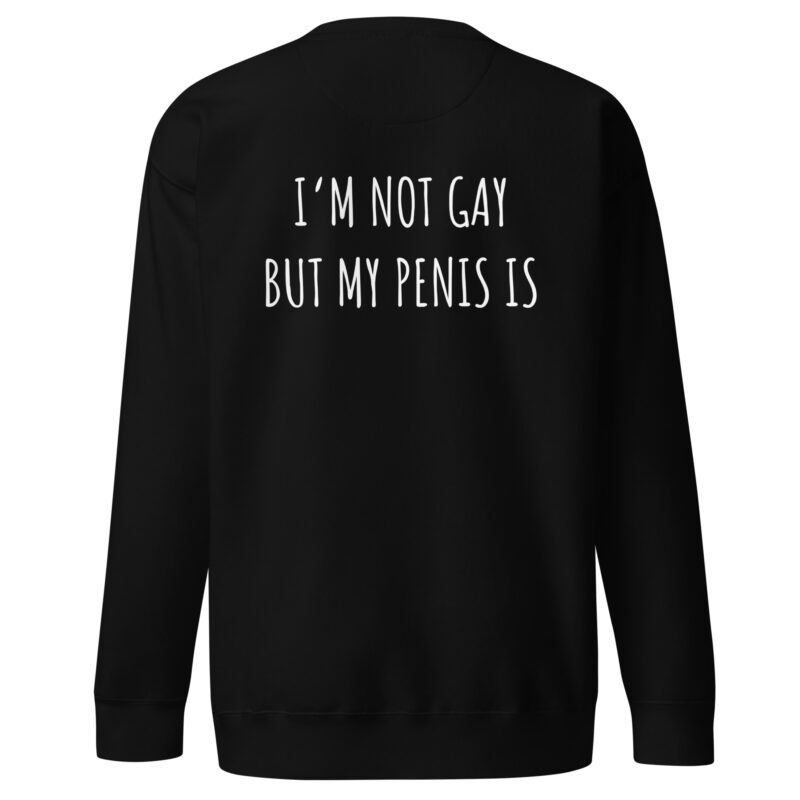 I’m Not Gay but My Penis Is Unisex-Sweatshirt – Sweatshirts – klamottn.de