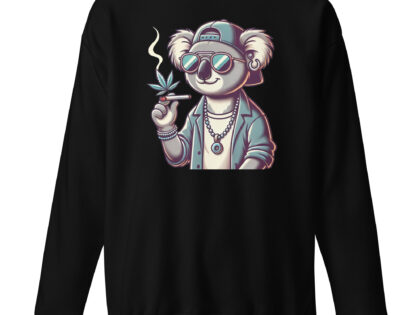 Entspannter Koala mit Joint Unisex-Sweatshirt – Sweatshirts – klamottn.de Entspannter Koala mit Joint Unisex-Sweatshirt – Sweatshirts – klamottn.de