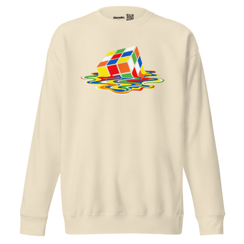 Schmelzender Zauberwürfel Unisex-Sweatshirt – Sweatshirts – klamottn.de