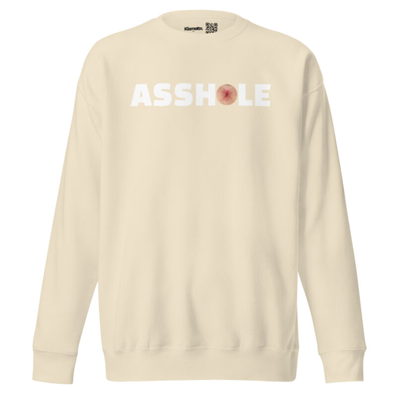 Asshole Unisex-Sweatshirt – Sweatshirts – klamottn.de