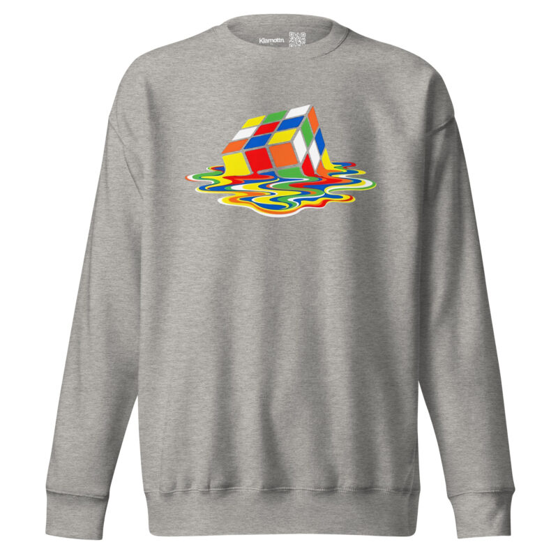 Schmelzender Zauberwürfel Unisex-Sweatshirt – Sweatshirts – klamottn.de