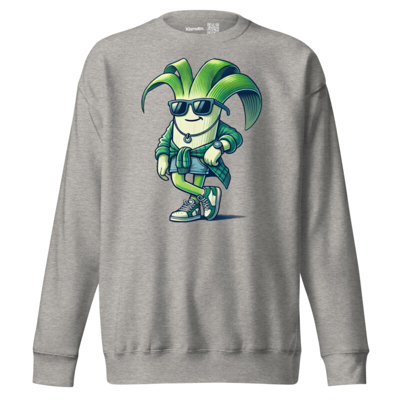 Lauch mit Sonnenbrille Unisex-Sweatshirt