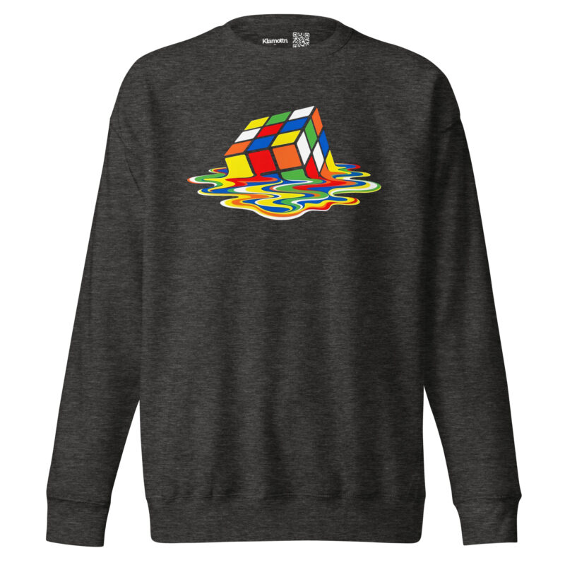 Schmelzender Zauberwürfel Unisex-Sweatshirt – Sweatshirts – klamottn.de