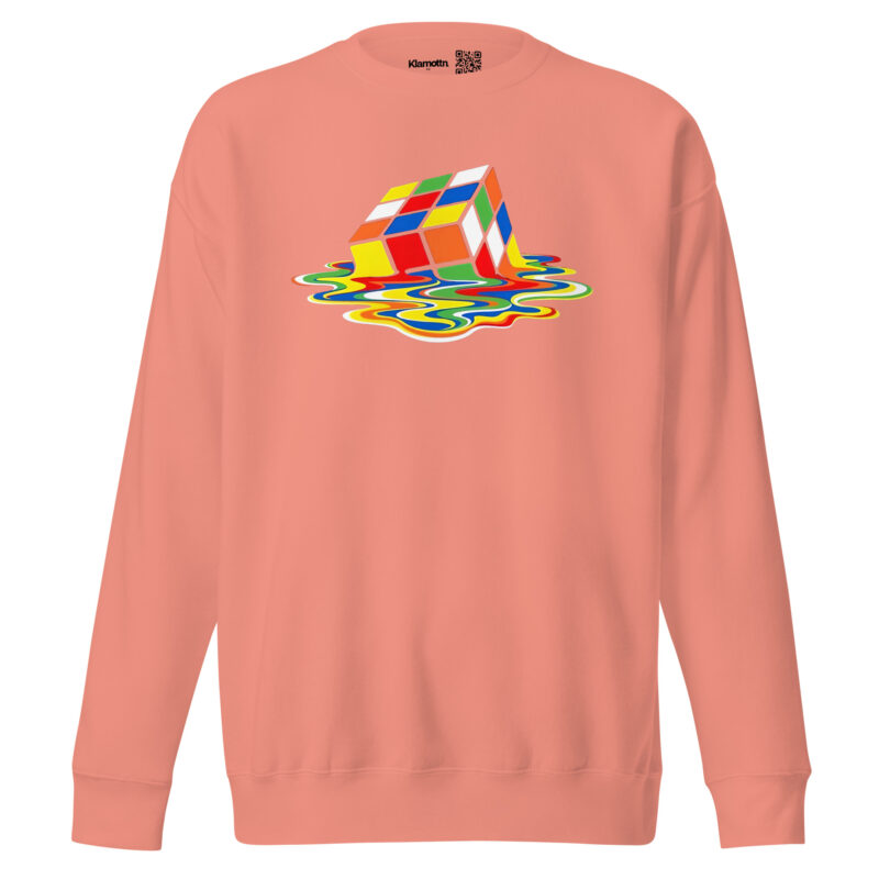 Schmelzender Zauberwürfel Unisex-Sweatshirt – Sweatshirts – klamottn.de