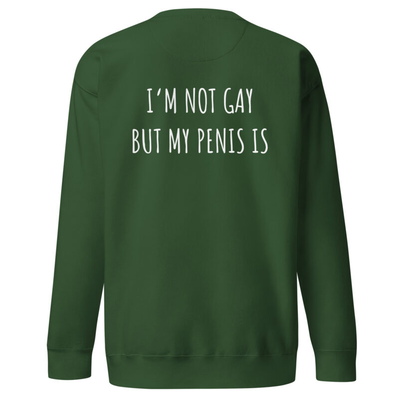 I’m Not Gay but My Penis Is Unisex-Sweatshirt – Sweatshirts – klamottn.de