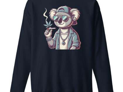 Entspannter Koala mit Joint Unisex-Sweatshirt – Sweatshirts – klamottn.de Entspannter Koala mit Joint Unisex-Sweatshirt – Sweatshirts – klamottn.de