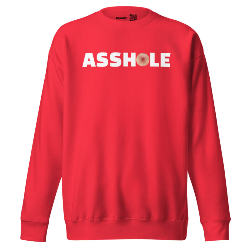 Asshole Unisex-Sweatshirt – Sweatshirts – klamottn.de