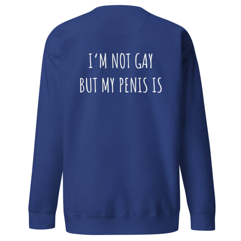 I’m Not Gay but My Penis Is Unisex-Sweatshirt – Sweatshirts – klamottn.de