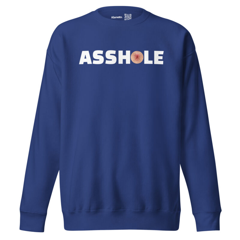 Asshole Unisex-Sweatshirt – Sweatshirts – klamottn.de