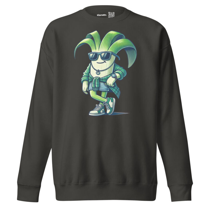 Lauch mit Sonnenbrille Unisex-Sweatshirt