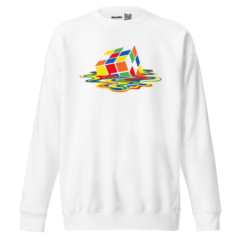 Schmelzender Zauberwürfel Unisex-Sweatshirt – Sweatshirts – klamottn.de