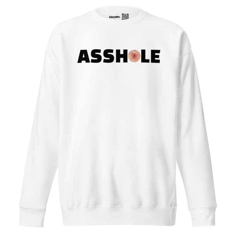 Asshole Unisex-Sweatshirt – Sweatshirts – klamottn.de