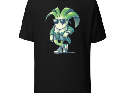 Lauch mit Sonnenbrille Unisex-T-Shirt – T-Shirts – klamottn.de Lauch mit Sonnenbrille Unisex-T-Shirt – T-Shirts – klamottn.de
