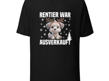 Rentier war ausverkauft Hund als Rudolph Unisex-T-Shirt – T-Shirts – klamottn.de Rentier war ausverkauft Hund als Rudolph Unisex-T-Shirt – T-Shirts – klamottn.de