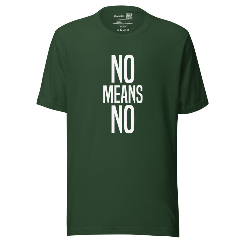 No means No Unisex-T-Shirt