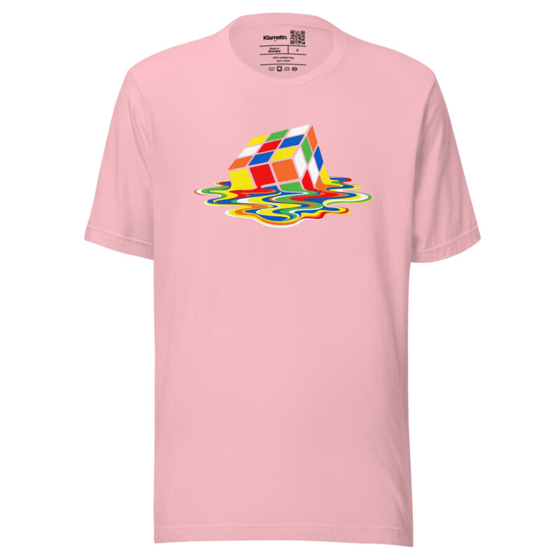 Schmelzender Zauberwürfel Unisex-T-Shirt – T-Shirts – klamottn.de