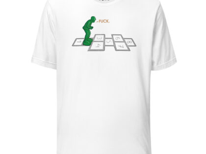 Soldat im Hüpfspiel Unisex-T-Shirt – T-Shirts – klamottn.de Soldat im Hüpfspiel Unisex-T-Shirt – T-Shirts – klamottn.de