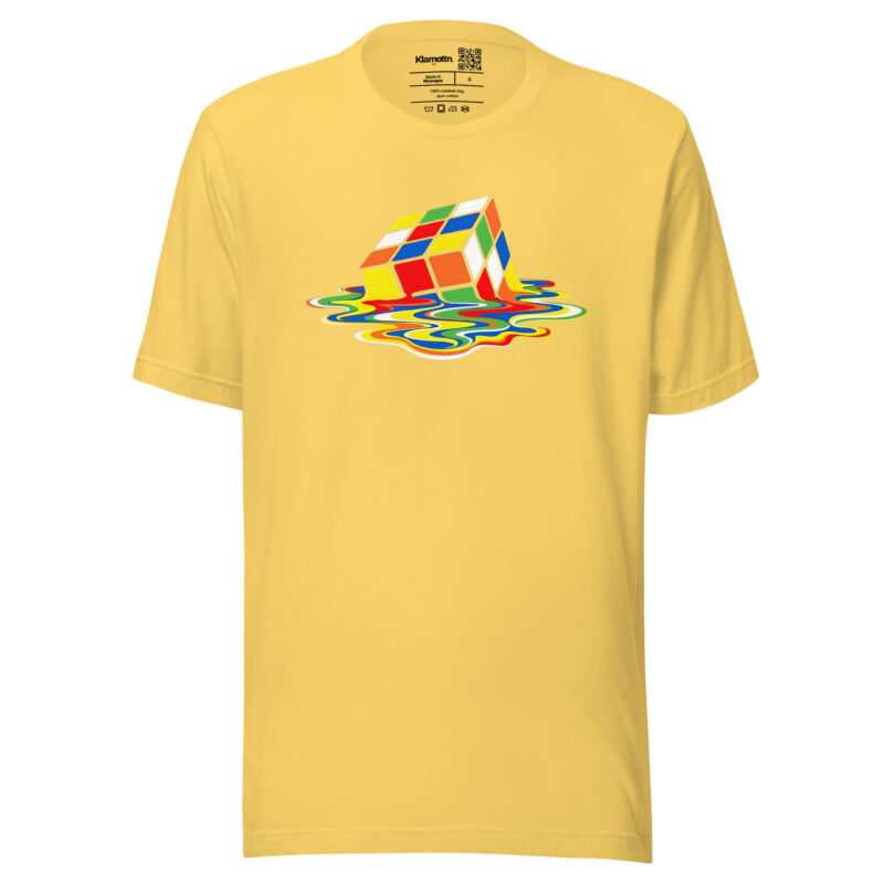 Schmelzender Zauberwürfel Unisex-T-Shirt – T-Shirts – klamottn.de