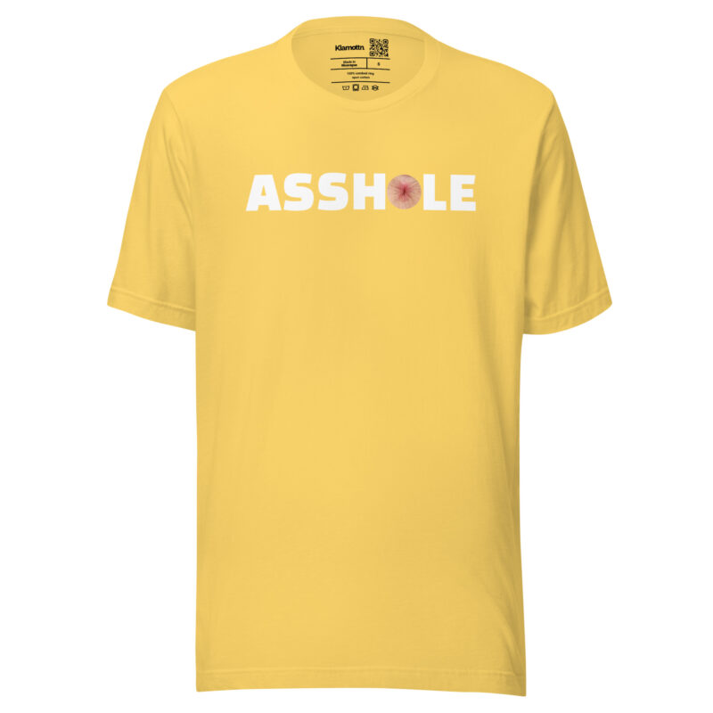 Asshole Unisex-T-Shirt – T-Shirts – klamottn.de