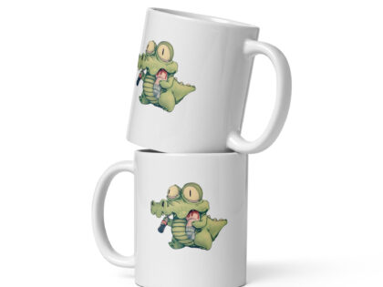 Krokodil mit Cola und "Snack" Tasse – Home & Living – klamottn.de Krokodil mit Cola und "Snack" Tasse – Home & Living – klamottn.de