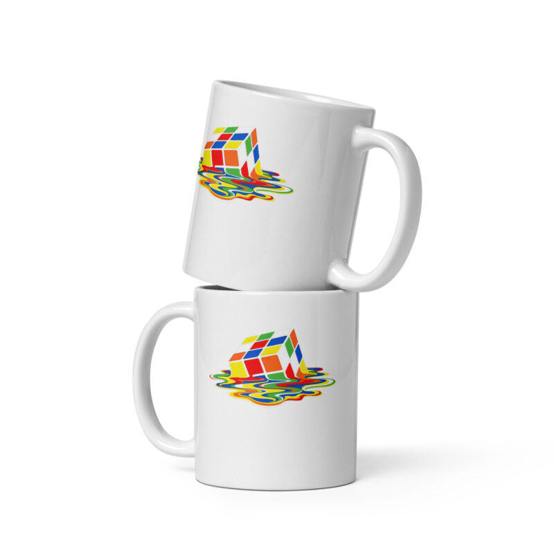 Schmelzender Zauberwürfel Tasse