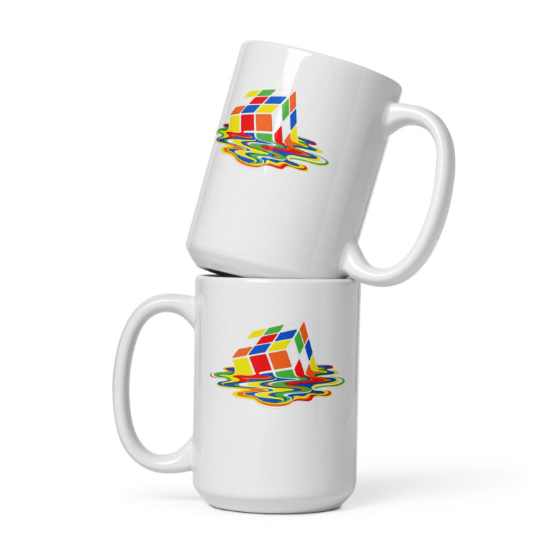 Schmelzender Zauberwürfel Tasse