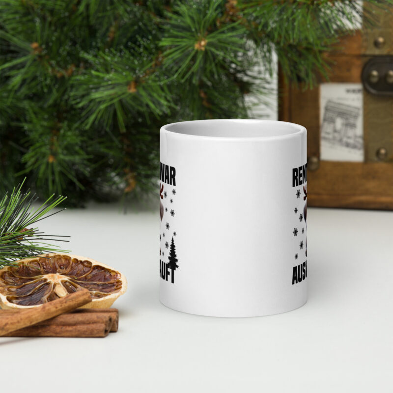 Rentier war ausverkauft Hund als Rudolph Tasse