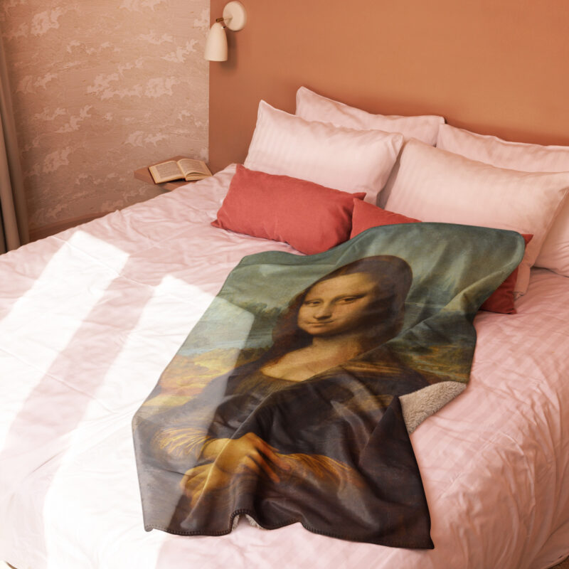 Mona Lisa Sherpa-Decke – Home & Living – klamottn.de