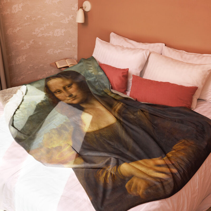 Mona Lisa Sherpa-Decke – Home & Living – klamottn.de