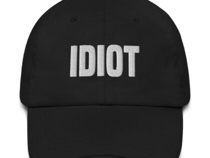 Idiot Basecap – Accessoires – klamottn.de Idiot Basecap – Accessoires – klamottn.de