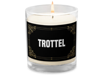 Trottel Sojawachs-Kerze im Glas – Home & Living – klamottn.de Trottel Sojawachs-Kerze im Glas – Home & Living – klamottn.de