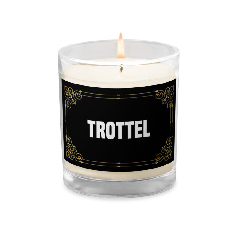 Trottel Sojawachs-Kerze im Glas – Home & Living – klamottn.de