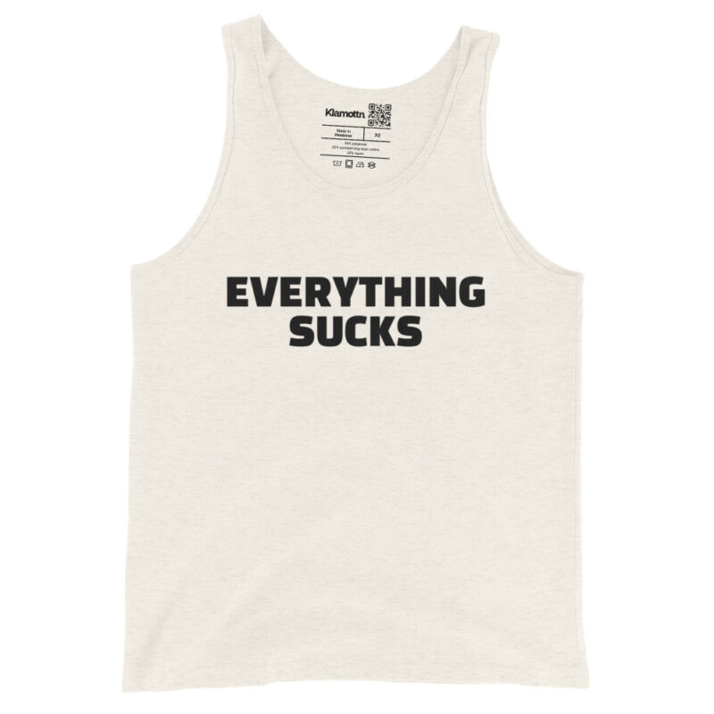 Everything Sucks Unisex-Tank-Top – Tank Tops – klamottn.de