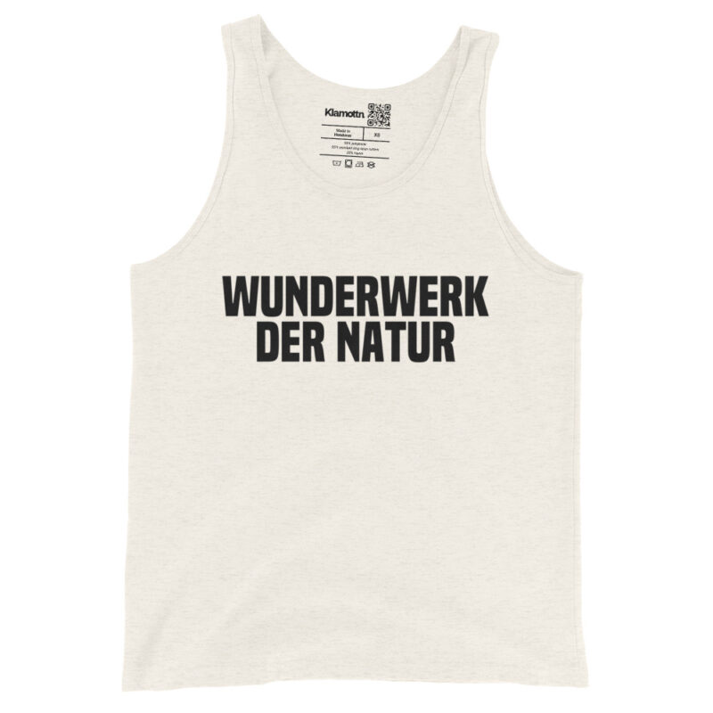 Wunderwerk der Natur Unisex-Tank-Top – Tank Tops – klamottn.de