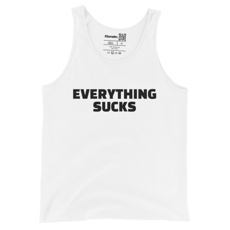 Everything Sucks Unisex-Tank-Top – Tank Tops – klamottn.de