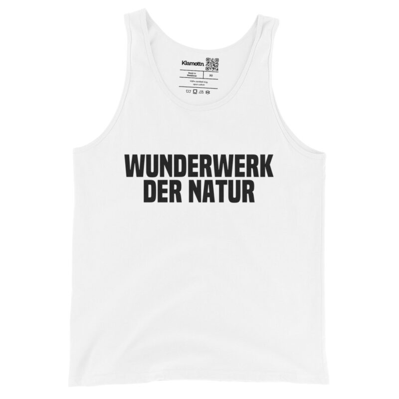 Wunderwerk der Natur Unisex-Tank-Top – Tank Tops – klamottn.de