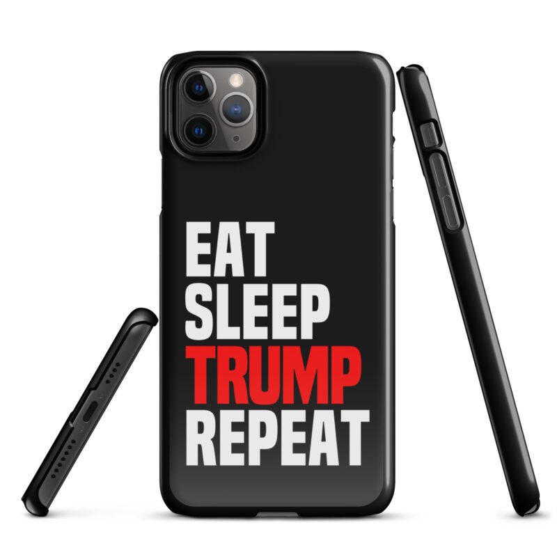 Eat Sleep Trump Repeat Snapcase iPhone®-Hülle – Accessoires – klamottn.de